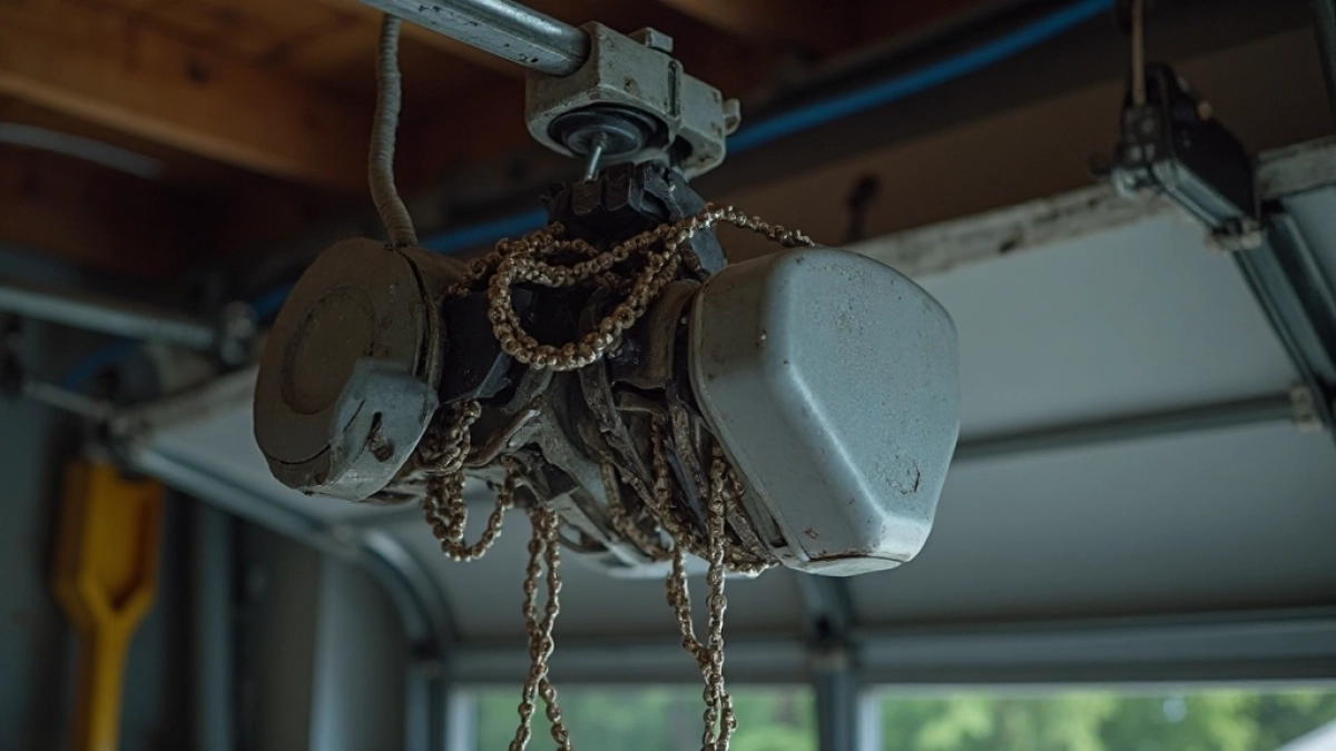 Awaria napędu bramy garażowej