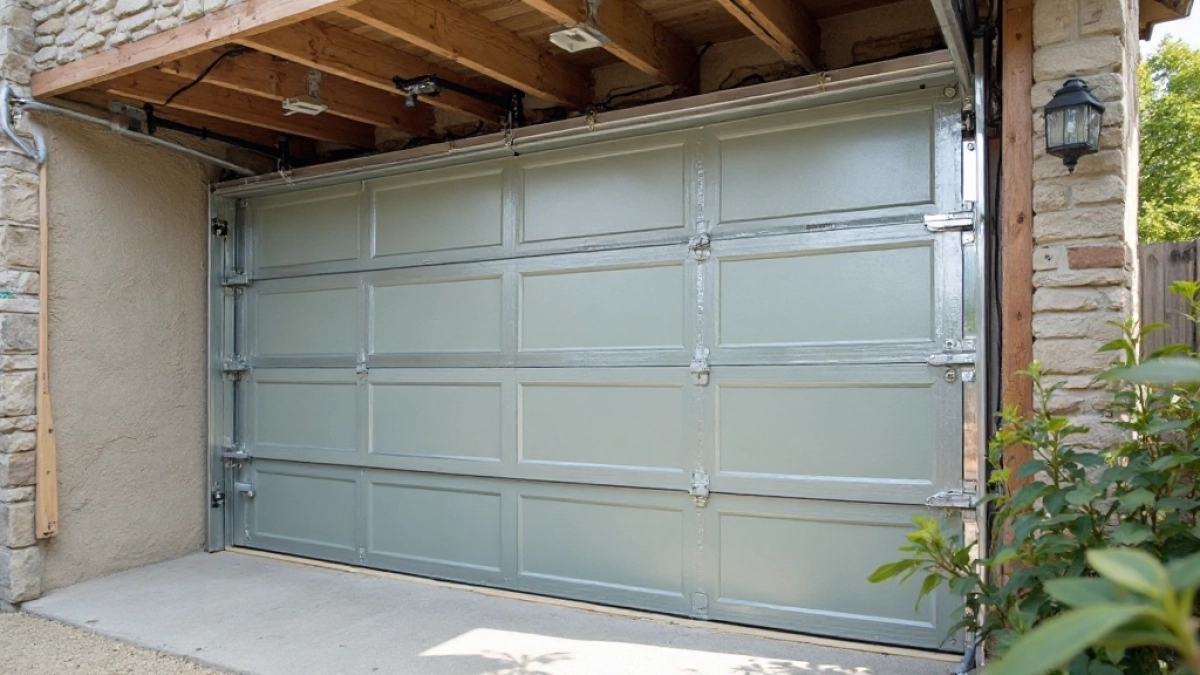 Brama garażowa segmentowa niskie nadproże