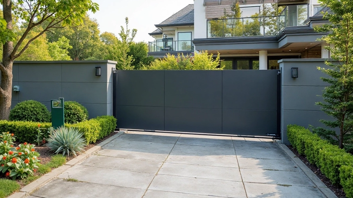 brama przesuwna cena z montażem