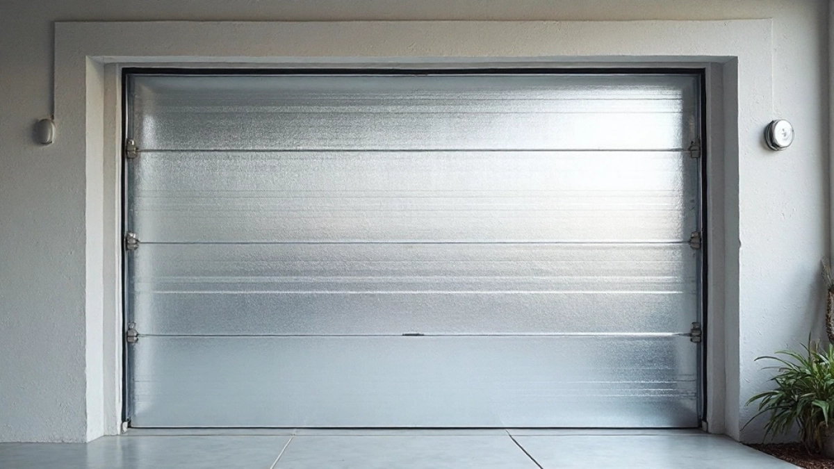 folia na bramę garażową