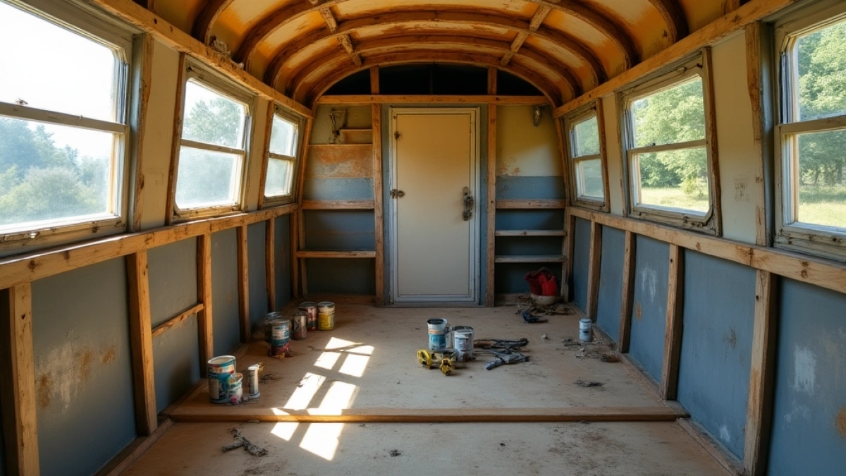 jak wyremontować przyczepę kempingową