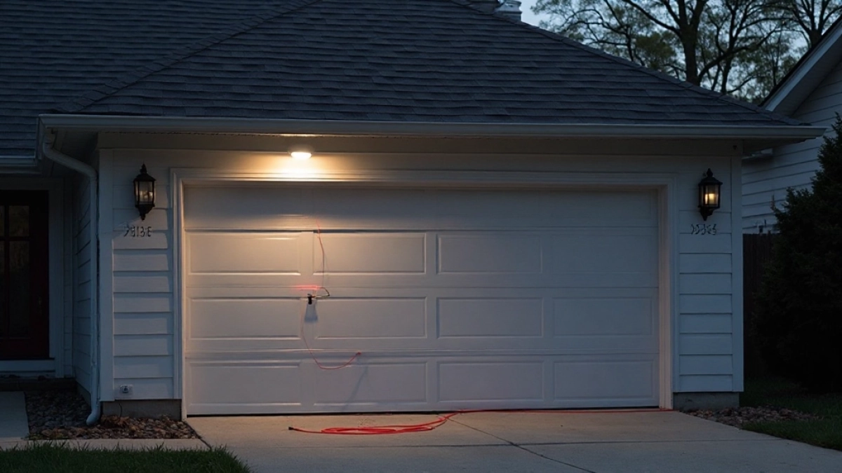 jak zamknac brame garazowa bez pradu