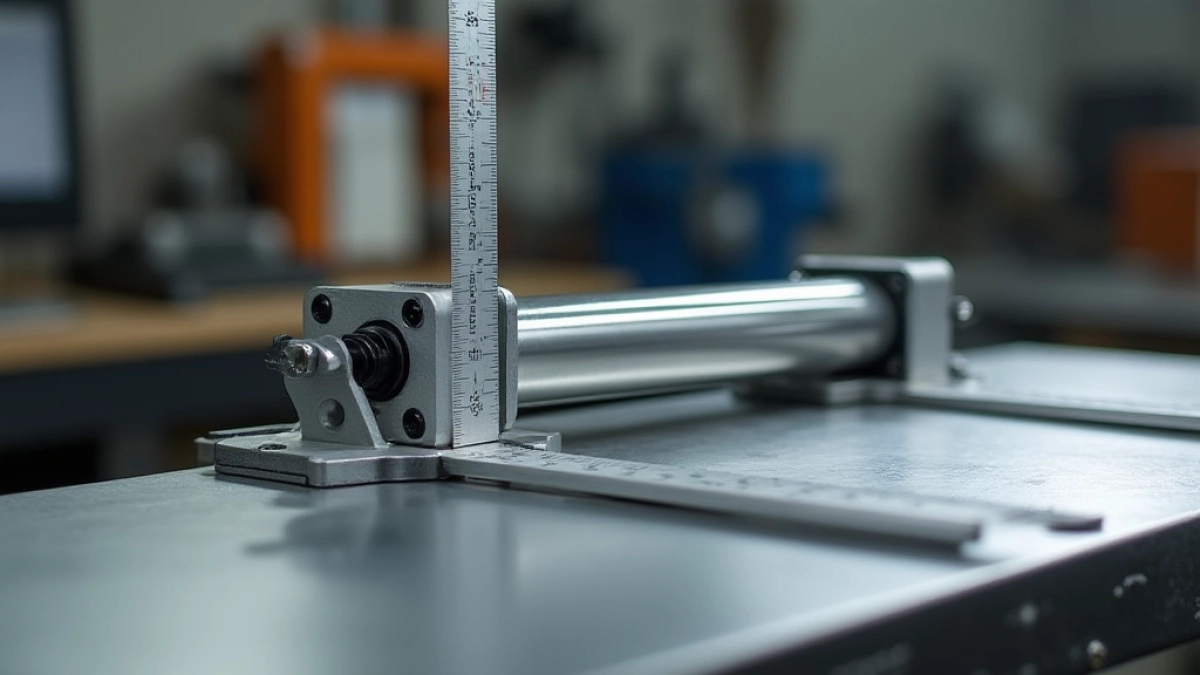 kalkulator montażu siłownika bramy