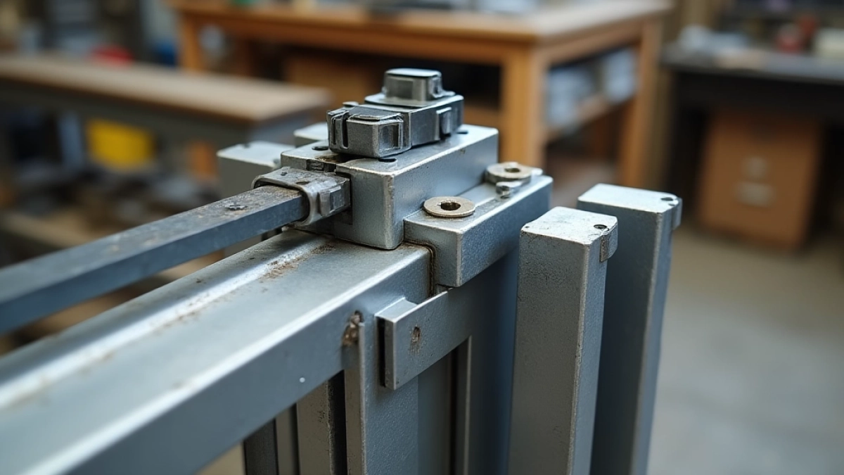 Kalkulator punktów montażowych siłowników do bramy skrzydłowej