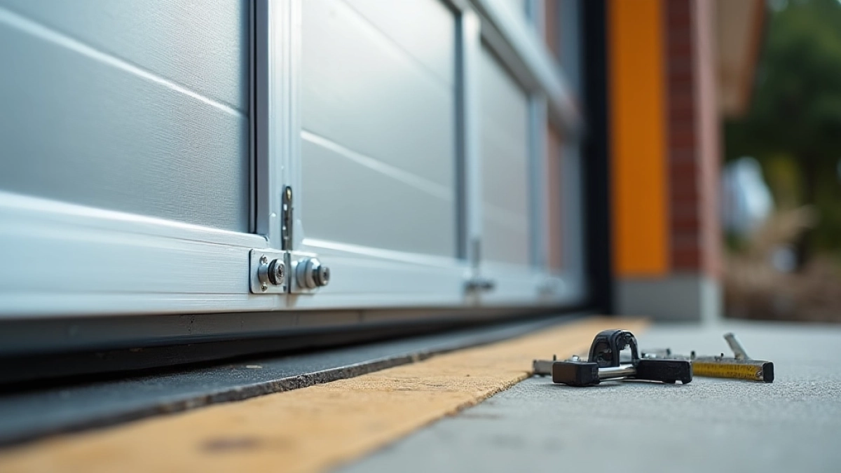 Montaż bramy garażowej uchylnej Hörmann