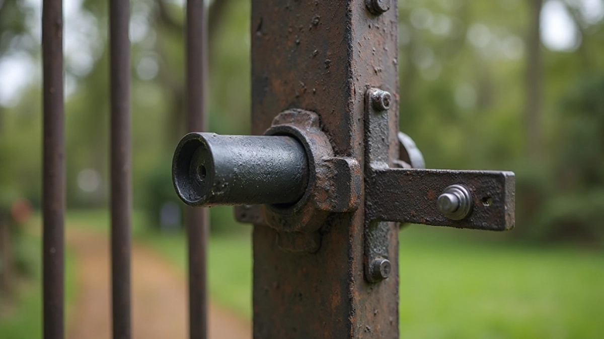 na jakiej wysokosci siłownik do bramy