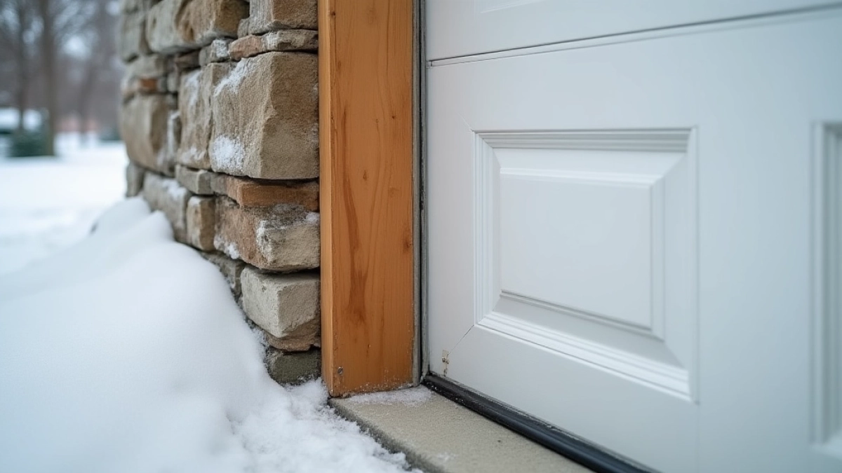 Ocieplenie otworu bramy garażowej