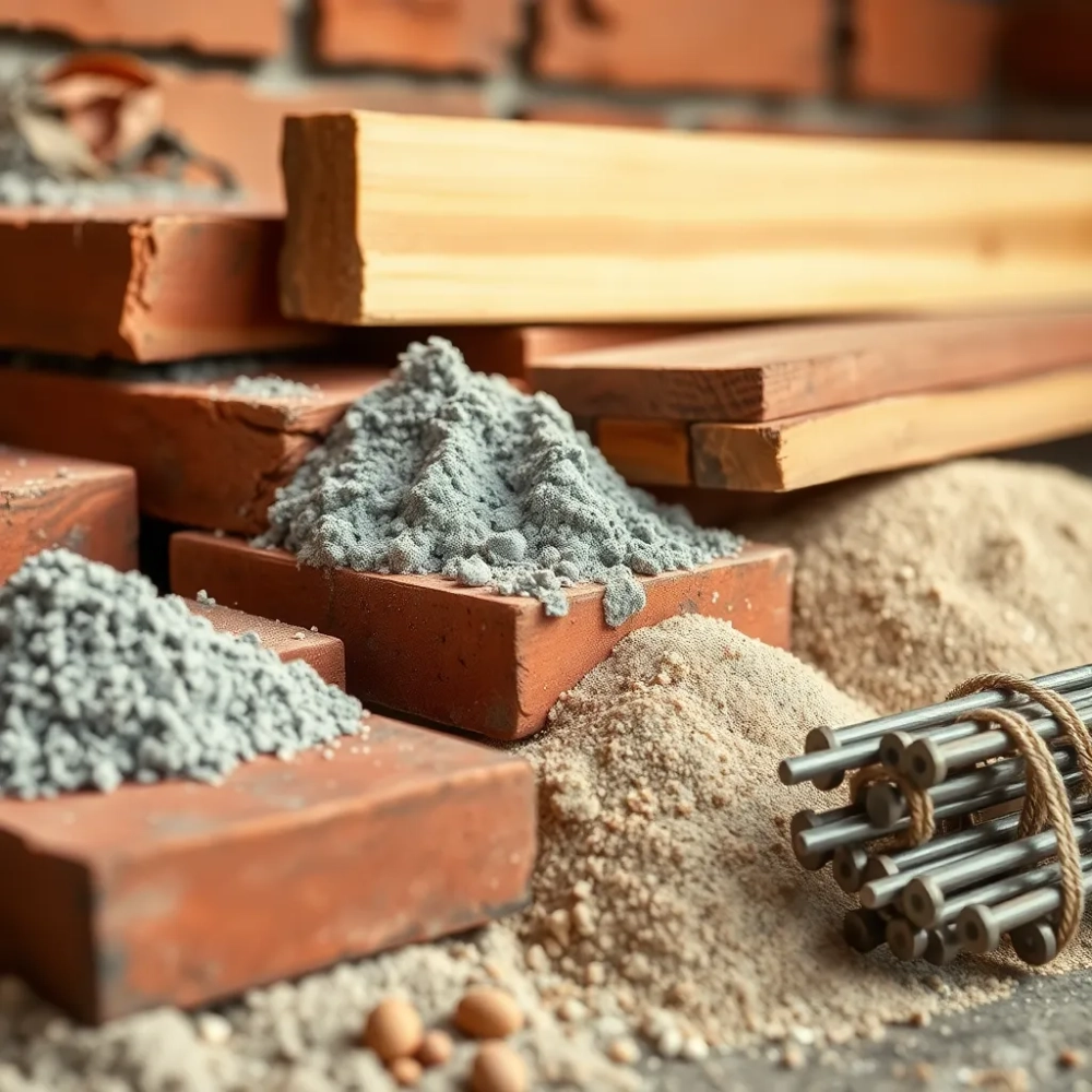 Podstawowe materiały budowlane