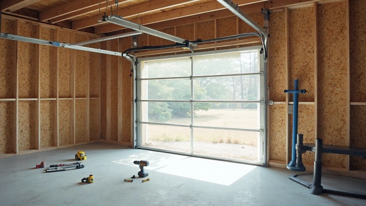 Samodzielny montaż bramy garażowej uchylnej