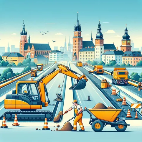 Aktualne remonty Dróg Kraków