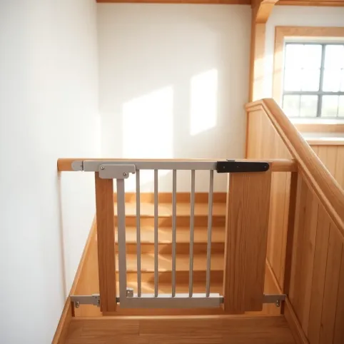 Bramka na schody przykręcana