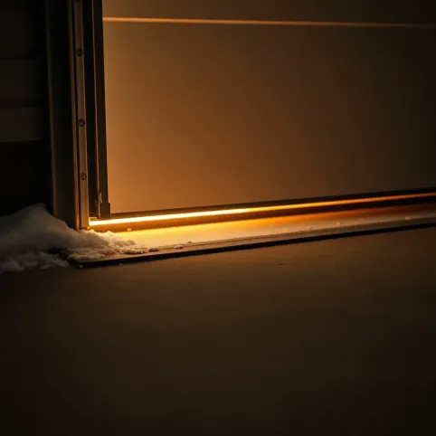 Ciepły próg bramy garażowej cena