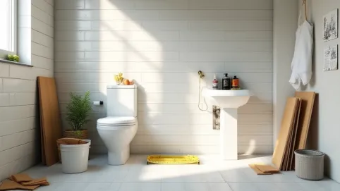 jak tanim kosztem wyremontować łazienkę