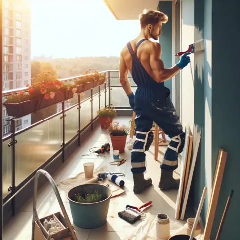 jak wyremontować balkon w bloku