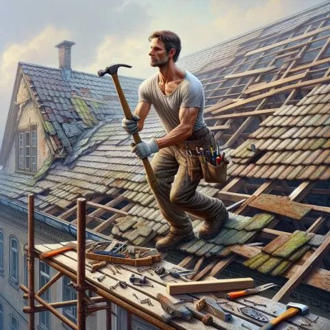 jak wyremontować dach