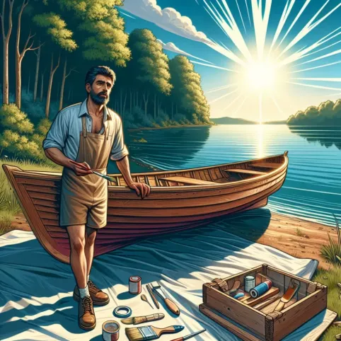 jak wyremontować łódkę