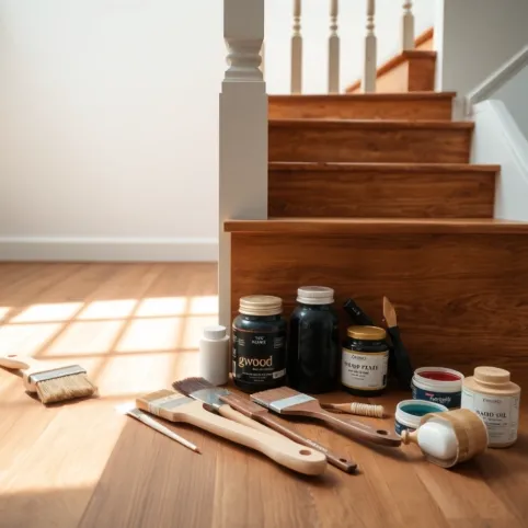 jak wyremontować schody drewniane