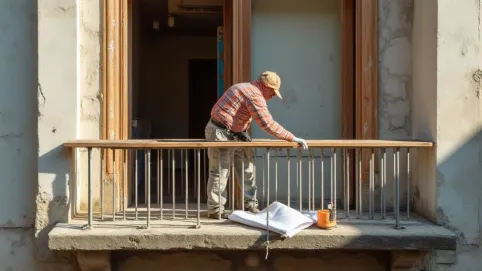 Jak wyremontować stary balkon