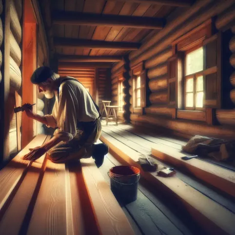 jak wyremontować stary dom drewniany