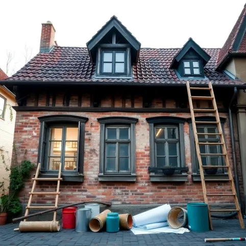 jak wyremontować stary poniemiecki dom