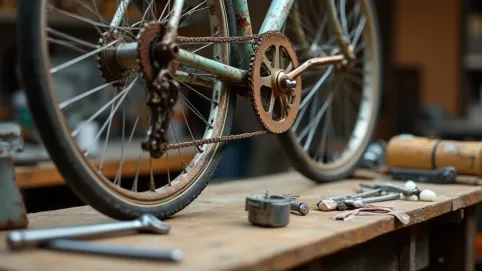 jak wyremontować stary rower