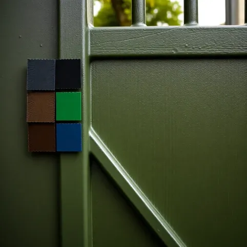 Jaka farba do bramy metalowej