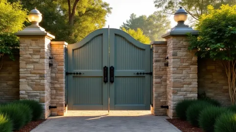 Jaki kolor bramy wjazdowej