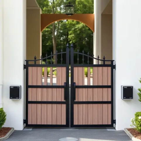 Jaki napęd do bramy dwuskrzydłowej Nice czy FAAC