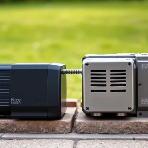 Jaki napęd do bramy przesuwnej Nice czy FAAC