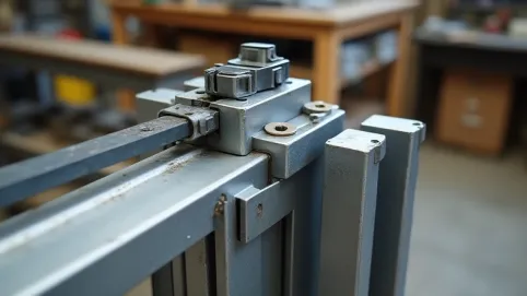 Kalkulator punktów montażowych siłowników do bramy skrzydłowej