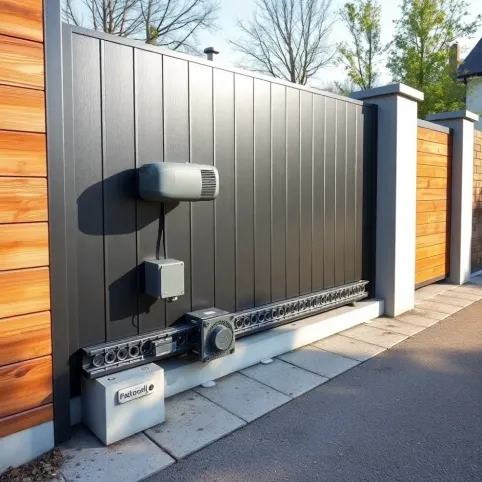 Koszt montażu napędu do bramy przesuwnej