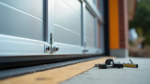 Montaż bramy garażowej uchylnej Hörmann