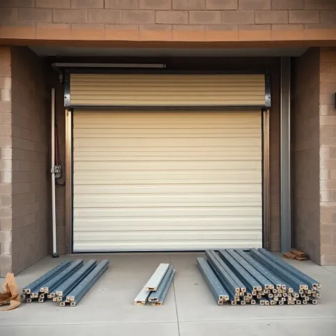 Montaż bramy garażowej uchylnej z Castoramy