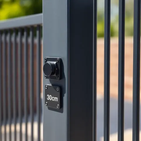 Na jakiej wysokości zamontować siłowniki do bramy