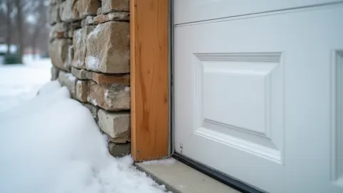 Ocieplenie otworu bramy garażowej