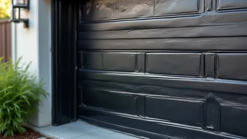 Oklejanie bram garażowych